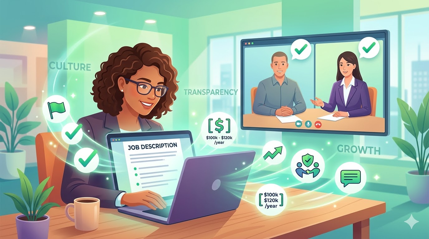 How to Spot Green Flags in Job Descriptions and Interviews